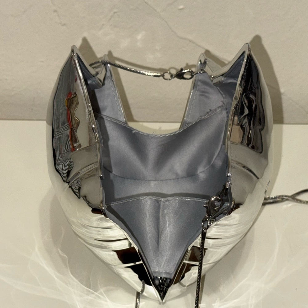 ZARA Silver Star-Shaped Women's Bag - Picture 4 of 5